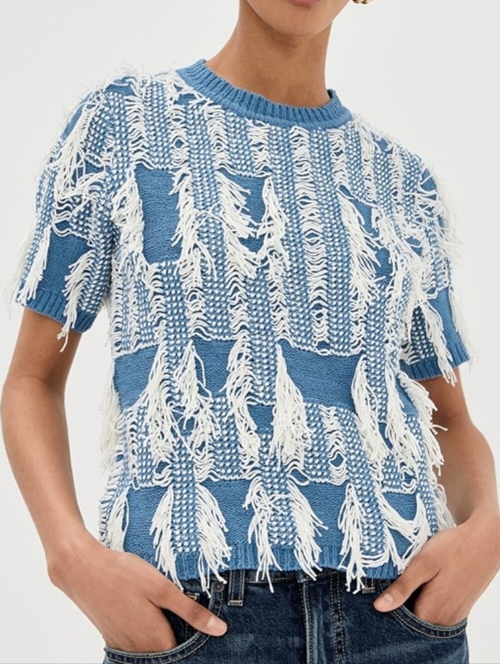 NEW Ulla Johnson Rumi Top In Bluette $420 Retail